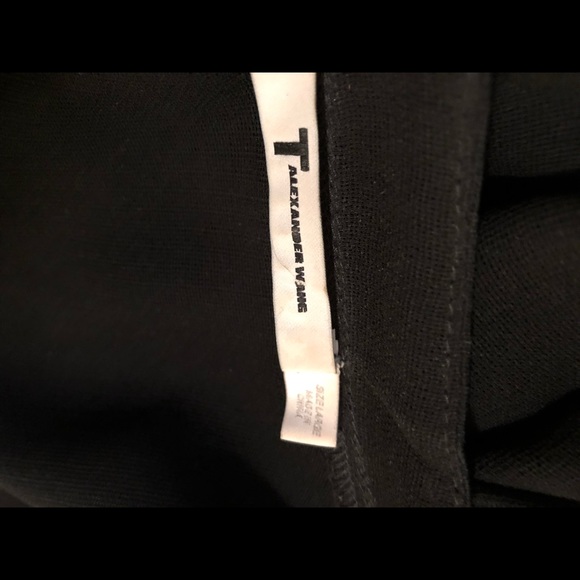 T by Alexander Wang sheer v neck top - Picture 7 of 7